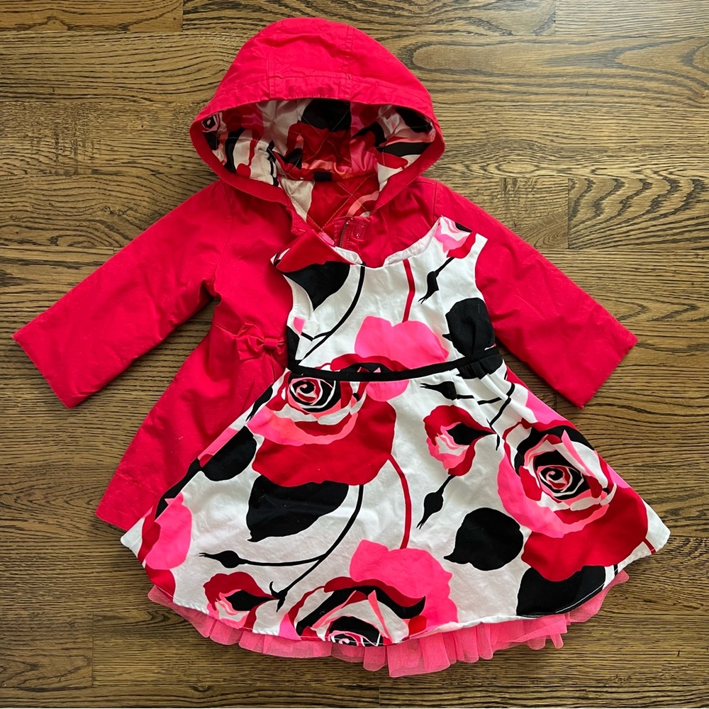 Baby Gap Floral Dress and Jacket Set
